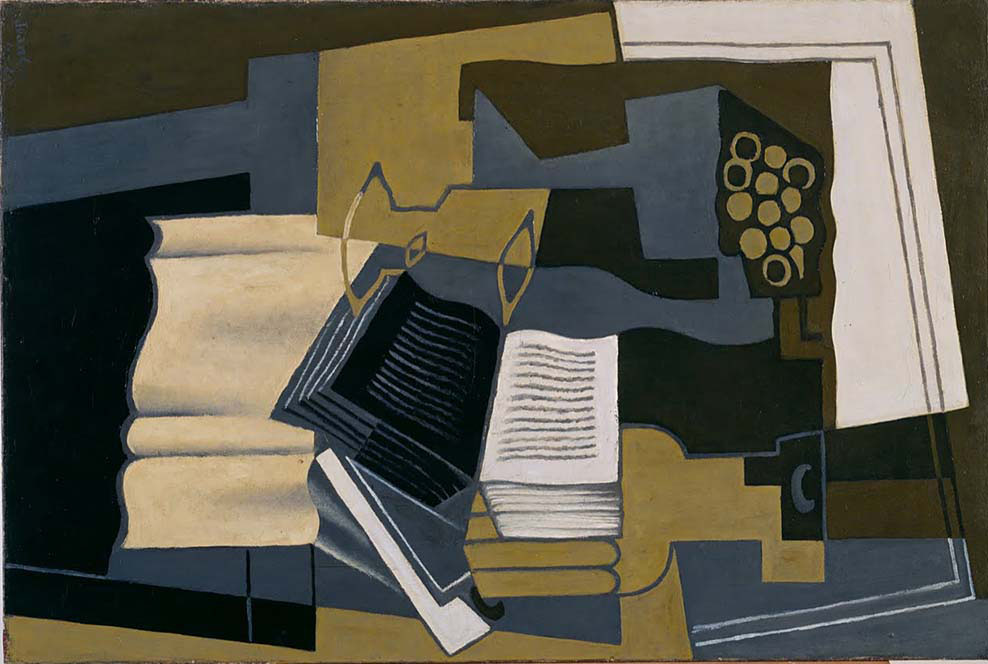 Carafe and Book 